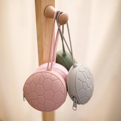 BPA Free Baby Silicone Pacifier Holder Infant Nipple Storage Box Container for Small Items Pacifier Holder Kids Things