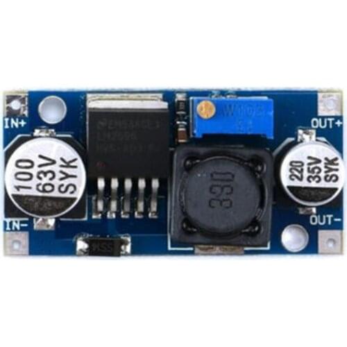 Taidacent Vehicle Voltage Rectifier DC Step Down Buck Converter 60v 48v Adjustable Step Down Voltage Regulator Module LM2596HVS