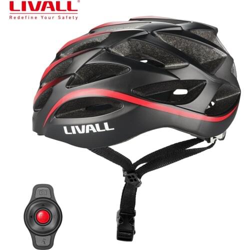 LIVALL&SMART4U BH62 Bike Helmet Men Women with Auto Sensor LED Sides Built-in Bluetooth Mic Speakers MTB Helmet by LIVALL APP
