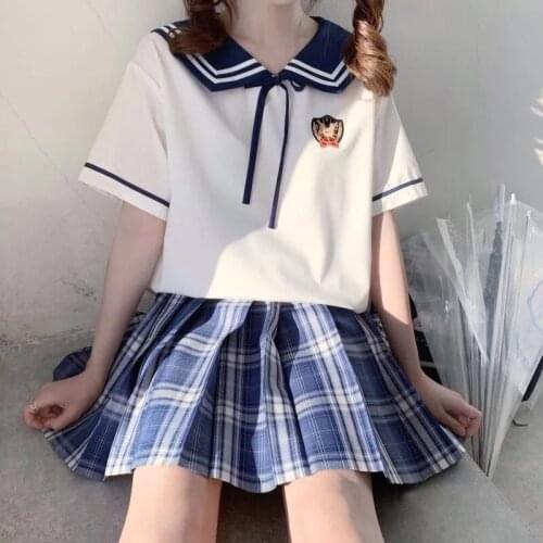 Harajuku Kawaii Summer Tops Lovely Cute Oversized White Lovely Kawaii Korean Girls Beauty Gothic Punk Clothes Vintage