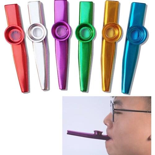 1PC Colorful Children Metal Harmonica Mouth Kid Musical Instrument Party Gift For Kids Music Lovers