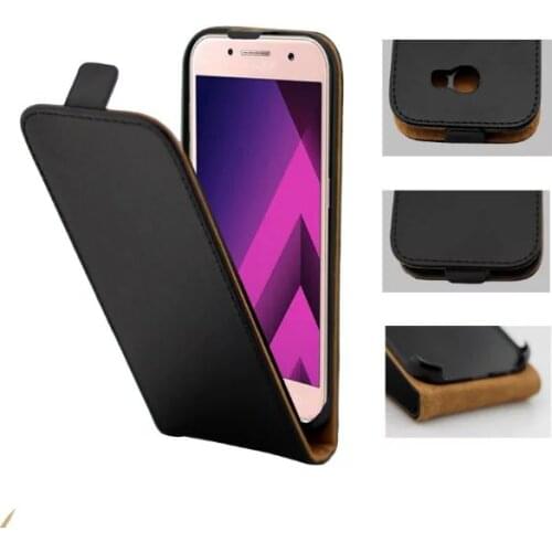 100pcs/lot Free Shipping New Shine Flip PU Leather Case For Samsung S8 / S8 Plus / A3 A5 2017