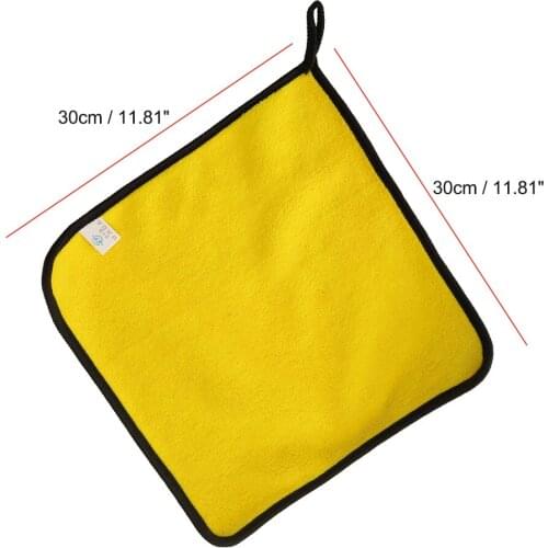 30x30CM Absorbent Car Wash Microfiber Towel Car Cleaning Drying Cloth Extra Large Size Drying Towel Car Care Car Accessories