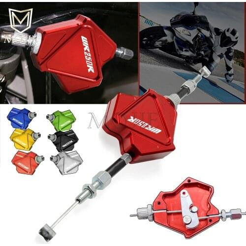 Motorcycle CNC Aluminum Stunt Clutch Lever Easy Pull Cable System For YAMAHA WR250R WR 250R 250 WR250 R 2007-2017 2007 2008 2009