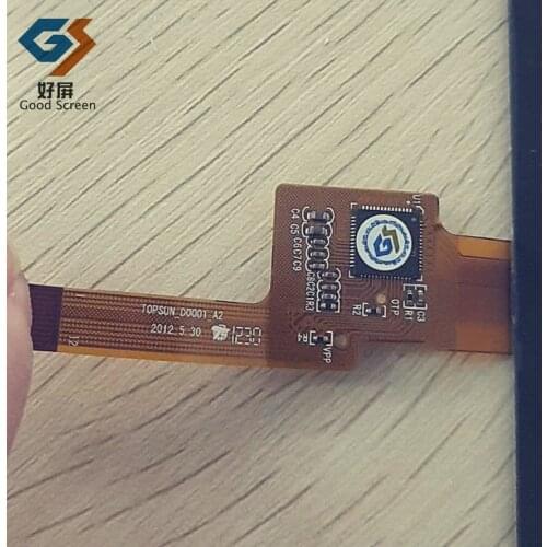 Black 8 inch P/N TOPSUN_D0001_A2 / A1102080006_V02 MTC-1215 Capacitive touch screen panel repair replacement spare parts