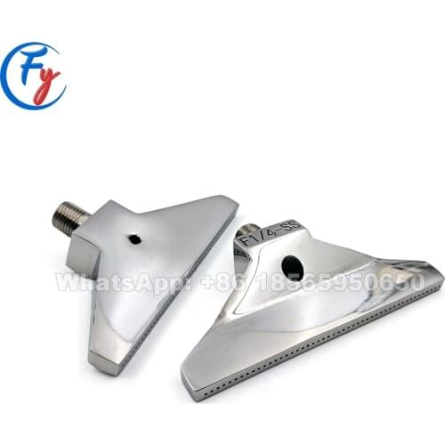 48 holes stainless steel ultra wide wind jet air nozzle, high quality industry flat spray compressed air nozzle
