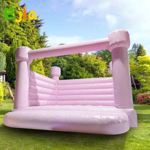 Good Quality Inflatable Wedding Bouncer Moonwalk White Jumping Castle Inflatable Wedding Bouncy Castle House For Party Wedding