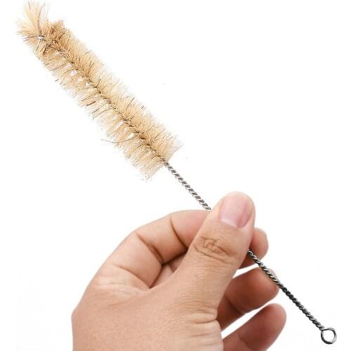 Diy Cosmetics Tools Bristle Test Tube Measuring Cup vitro bottle Kettle Bottles Test Tube Small Mouth Cleaning Brush 10pcs/lot