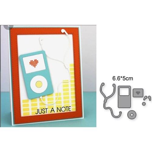 Metal Cutting Dies Stencil stethoscope Doctor craft Cut Die Scrapbook DIY Handmade Album Paper Cards Decor Dies