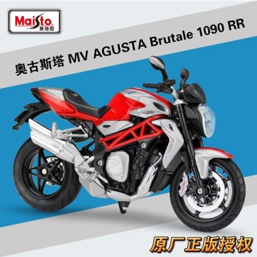 Maisto 1: 12 Augusta MV Agusta Brutale 1090 RR Model Car Diecast Metal Model Sport Race Motorcycle Model Motorbike Collectibles