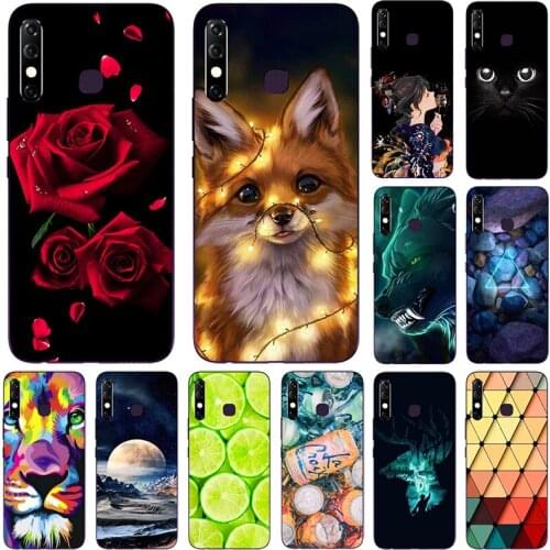 Fashion Printed Case for Infinix Hot 8 X650 / Hot 8 Lite X650C Cover Cute Printing soft silicone Phone Case Shell