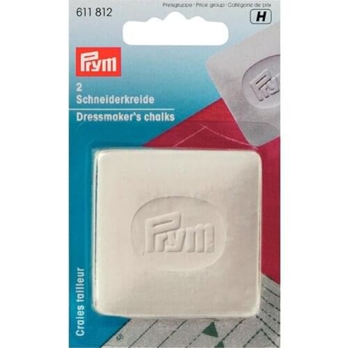 Germany Prym dressmakers chalks, 2pcs, 50*50mm, 611812/611816, tailoring, patchwork