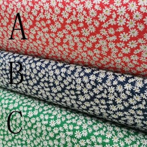 New 160cm Small Floral Fabric 100% cottonFabric Flower Textile Clothing for Patchwork Fabric tecidos 5 meters