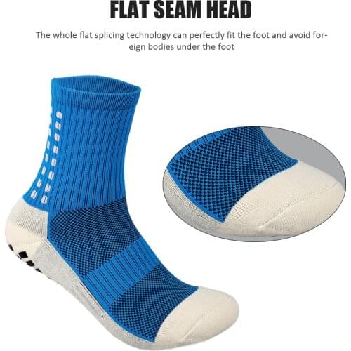 New Anti-Slip Mid-Tube Football Socks Elastic Sports Stockings Cotton Damping Soccer Ball Baseball Rugby Stockings Socks Unisex