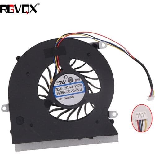 New original cpu fan for MSI 16L1 16L2 GT62 GT62VR 6RD 6RE 7RE cpu cooling fan cooler PABD19735BM N322 DC 12V 0.65A 4PIN