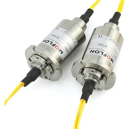 MOFLON fiber optic rotary joint support 6 channel FORJ MFO600(S/M)