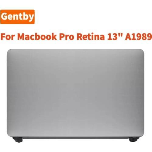 Original A1989 For Macbook Pro 13.3" Retina A1989 LCD Complete Display Assembly Mid 2018 Year EMC 3214 2019 EMC 3359