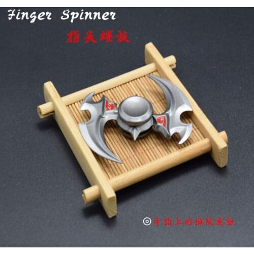 Finger fingertips ,Metal gyro, adult recreational stress toy, The ninja rotates darts,Classic Toys,Spinning Top,hand spinner