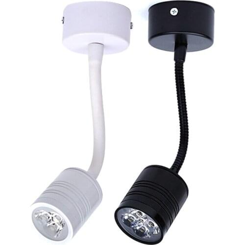Surface Mounted 3w 5w LED downlight living room background wall ceiling lamp side mounted white / black body cabinet downlight