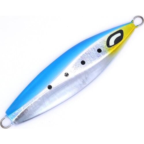 CASTFUN Jigging Lure Fishing Lure Slow Jig 1pc 100g 130g 160g 200g Ocean Stinger Wing Lure Japan Design Metal Jig Deep Sea Lure