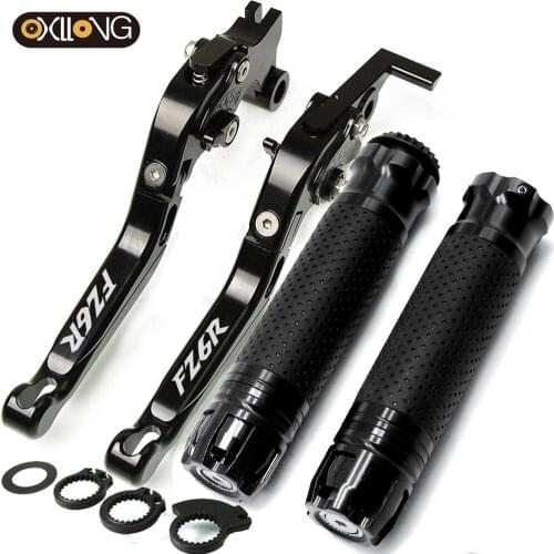 For YAMAHA FZ6R 2009-2017 2010 2011 2012 2013 2014 2015 2016 Motorcycle Brake Clutch Levers Handlebar grip Handle Hand Grips