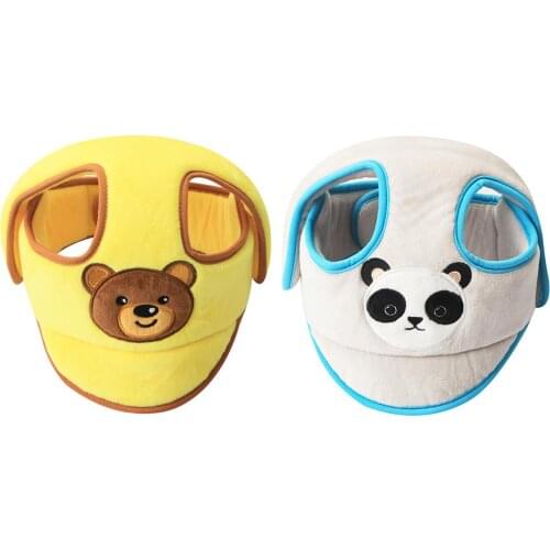 Anti Fall Head Protection Cap Baby Toddler Bumper Cap Cartoon Anti-hit Cap Kids Safety Helmet For Babies Walking Assistant