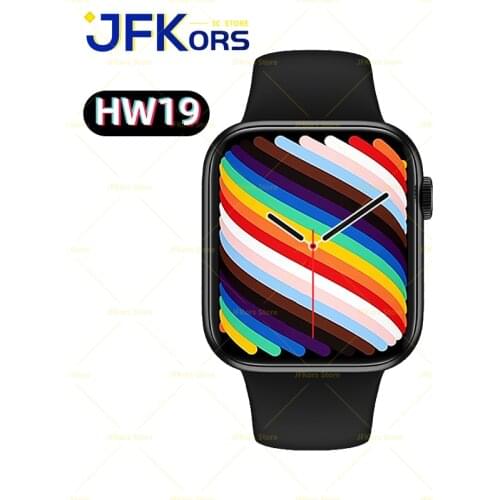 HW19 Smart Watch Men Bluetooth Call Password Heart Rate Women Smartwatch For Apple Watch Ios Android PK IWO 14 13 HW22 HW16 W26