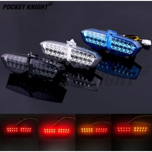 LED Tail Brake Light For Yamaha YZF R6 2003 2004 2005 Motorcycle Rear Tail Light Integrated Taillight Blinker Lamp