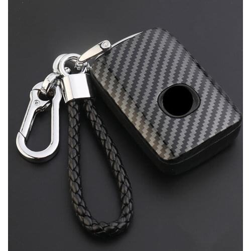 Carbon Fiber+Silicone Car Key Cover Case For Mazda 3 Alexa CX-30 CX30 CX5 CX 5 CX-5 CX-8 CX4 2019 2020 Car Styling Accessories