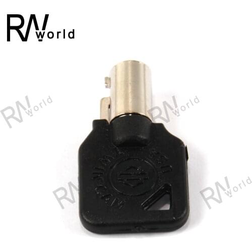 Motorcycle Uncut Blade Blank Key Embryo For HARLEY DAVIDSON FLHR Road King XL XLH XR 883 1000 1200 Replacement Accessories