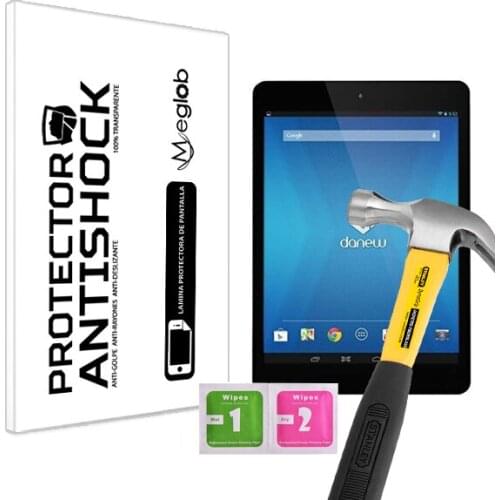 Screen protector Anti-Shock Anti-scratch Anti-Shatter compatible with Tablet Danew Dslide 750