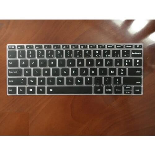 2 PCS For Xiaomi Mi 13 inch Laptop Notebook Air 13.3 French Language Silicone France AZERTY Keyboard Cover Case Skin Protector