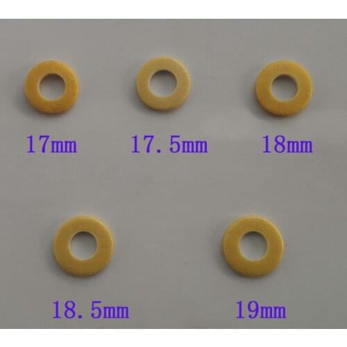 50 Pieces/Lot) Double Skin Open Hole Flute pad Individal Pads