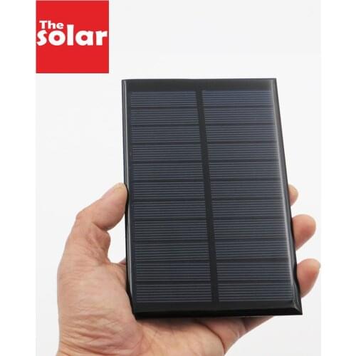 DC 5.5V 291mA 1.6Watt 1.5W Solar Panel Standard Epoxy Polycrystalline DIY Battery Power Charge Module Mini Solar Cell toy