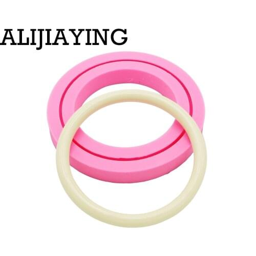 DY0160 DIY 89mm cylindrical bracelet moldes for keychain molds epoxy resin liquid wristband silicone molds