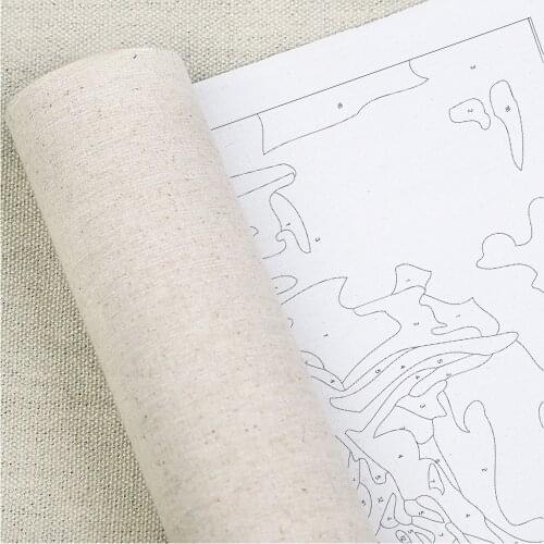 Flower Arranging DIY Painting By Numbers Package Acrylic Paints 40*50 Paiting By Numbers Decorative Paintings For Wholesale