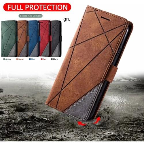 Leather Wallet Case for Samsung Galaxy A52 A72 A12 A 12 A42 5G A02S A51 A71 A21S A70 A50 A30 S S21 S20 FE Plus Ultra Flip Cover