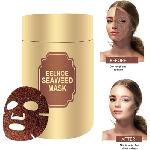 Seaweed Mask Collagen Powder Remove Acne Spots Wrinkle Oil Control Lasting Deep Moisturizing Whitening Face Skin Care