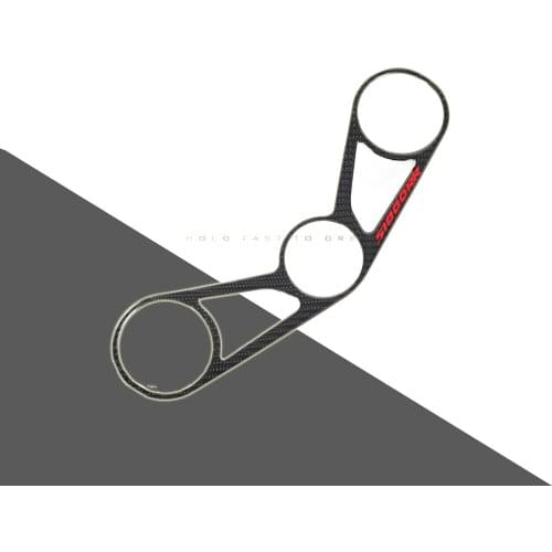 Motorcycle Carbon Fiber Stickers Top Triple Clamp Yoke Case for BMW S1000RR 2009-2014