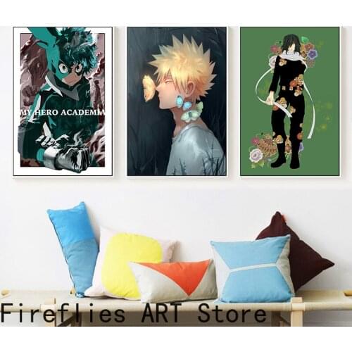 My Hero Academia Anime Diamond Embroidery Full Square Drill Diamond Painting Cross Stitch Kits Diamond Mosaic Home Decor