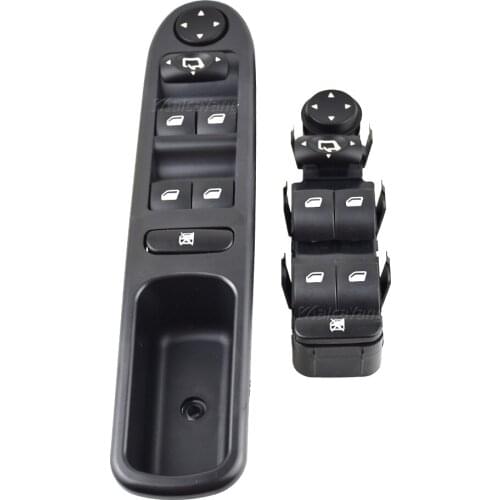 For Citroen C4 2004 2005 2006 2007-2011 6554.HA Brand New Front Left Side Electric Power Window Regulator Master Switch