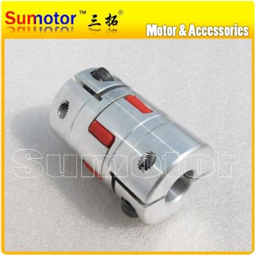 OD 40mm L 66mm, Bore 12mm 12.7mm 14mm 15mm 16mm 17mm 18mm 19mm 20mm 22mm, Flexible Jaw/Spider Shaft Coupling CNC parts 3D print