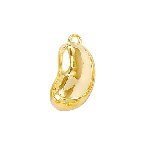 Factory wholesale Gold Color Brass Charms Pendants Necklace Bracelet Earring Diy Jewelry Making Supplies Accessories