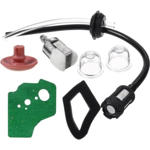 Carburetor Carb Gasket Spark Plug Fuel Line Hose Kit for honda GX25 GX35 HHT35