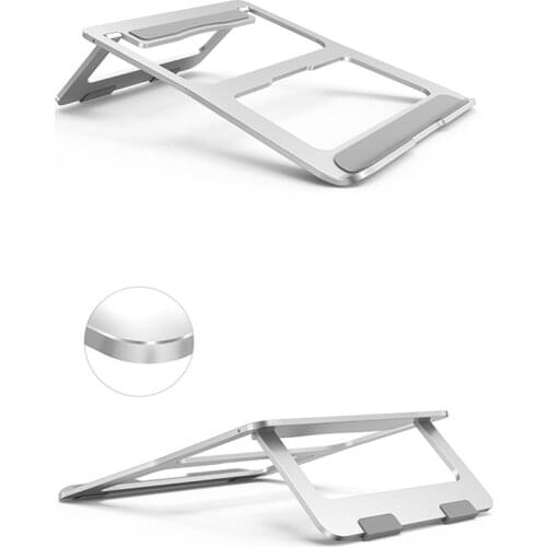 Aluminum Alloy Foldable Laptop Stand Tablet Holder Dock for MacBook iPad Books Support