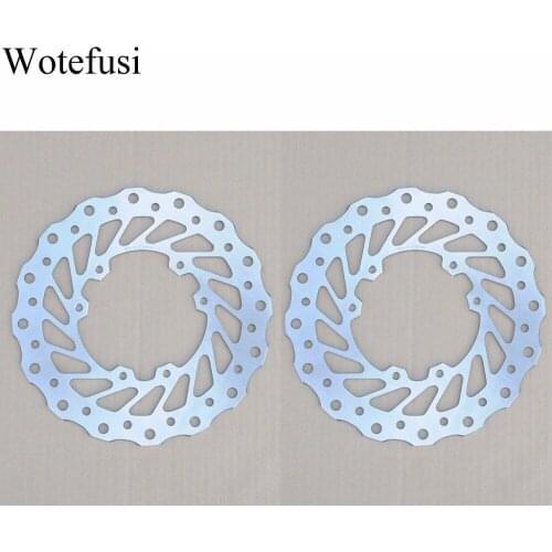 Wotefusi Pair Front Brake Disc Rotor For CR 125/500 CR 250 CRE F 250 R/F500 X CRF 450 [MT106]