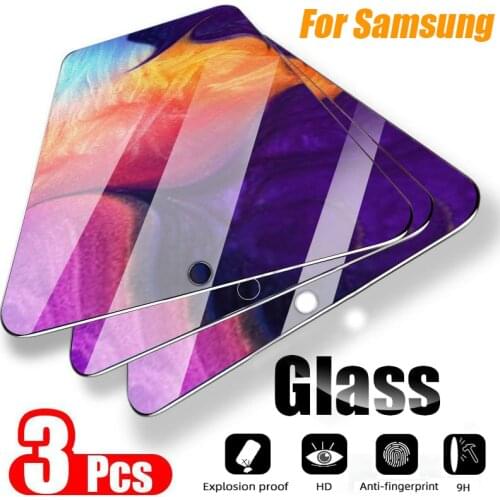 Tempered Glass For Samsung Galaxy A51 A71 Screen Protector E S20 S10 Lite FE 5G 4G A 10 20 30 40 41 50 60 70 80 90 M 21 31 51 71