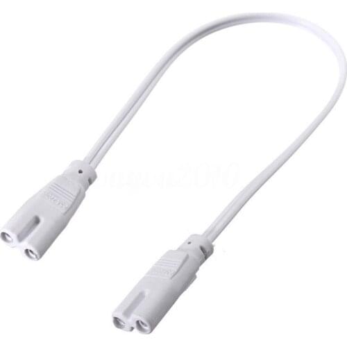 1/10pcs 30CM T4 T5 T8 Tube Connector Cable Cord Bar Light Grow Lamp Fluorescent LED Lamp Lighting Connecting Double-end Wire