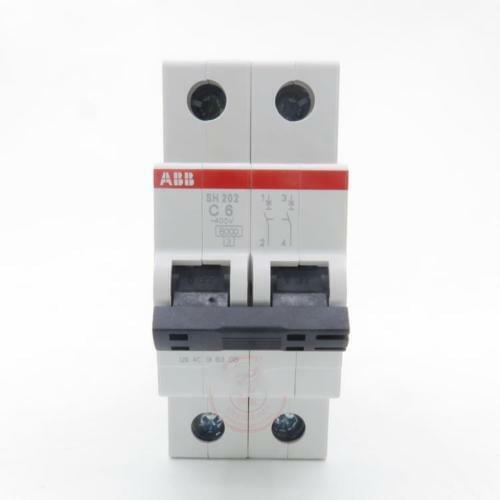 1PC New In Box For ABB Miniature Circuit Breaker SH202-C6 2P 6A free shipping