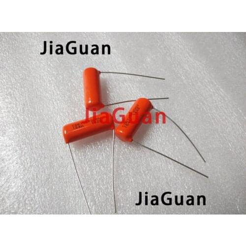 20PCS CDE SPRAGUE CDE715P 200V0.15UF P28MM Orange fever film capacitor MKP SBE 715P 154H 200V 154/200V 150NF